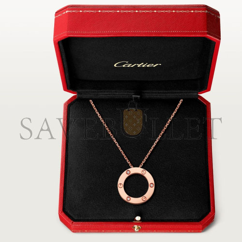 Ca*t*er  love necklace, 3 diamonds b7014700
