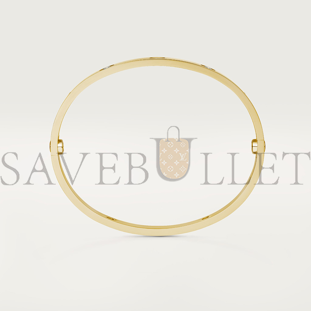 Ca*t*er  love bracelet, 4 diamonds b6070017