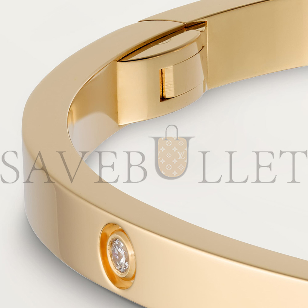 Ca*t*er  love bracelet, small model, 10 diamonds b6047817