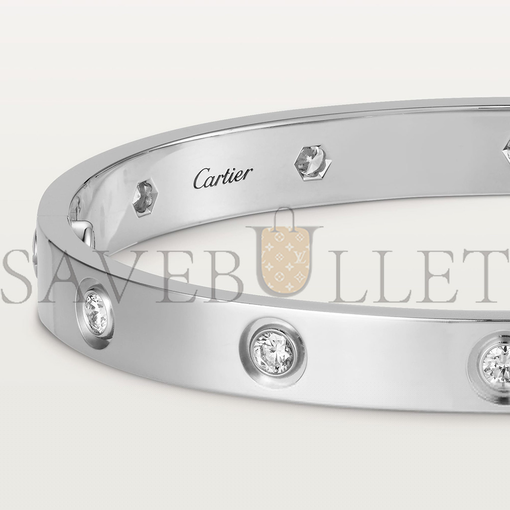 Ca*t*er  love bracelet, 10 diamonds b6070417