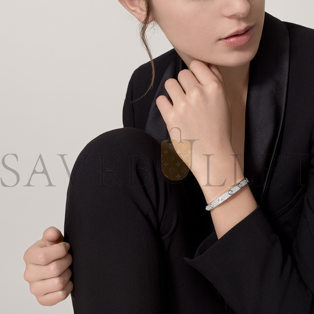Ca*t*er  love bracelet, diamond-paved n6033602