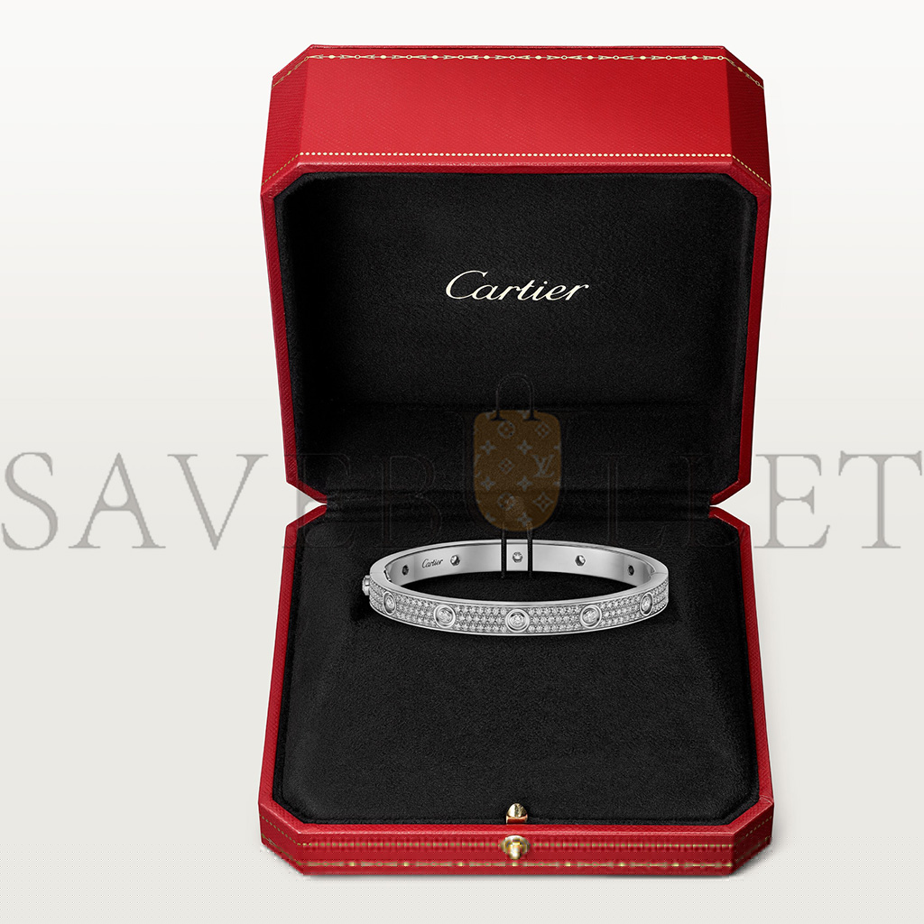 Ca*t*er  love bracelet, diamond-paved n6033602