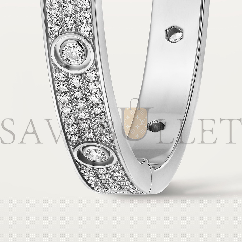 Ca*t*er  love bracelet, diamond-paved n6033602