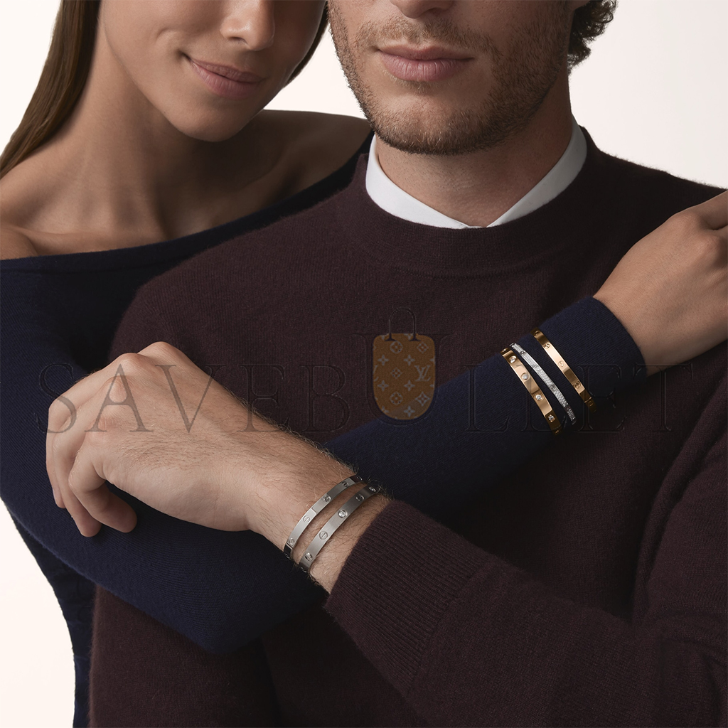 Ca*t*er  love bracelet, 10 diamonds b6070217