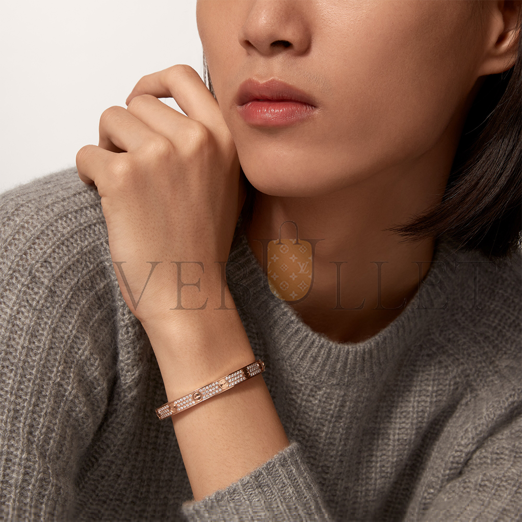 Ca*t*er  love bracelet, diamond-paved n6036917