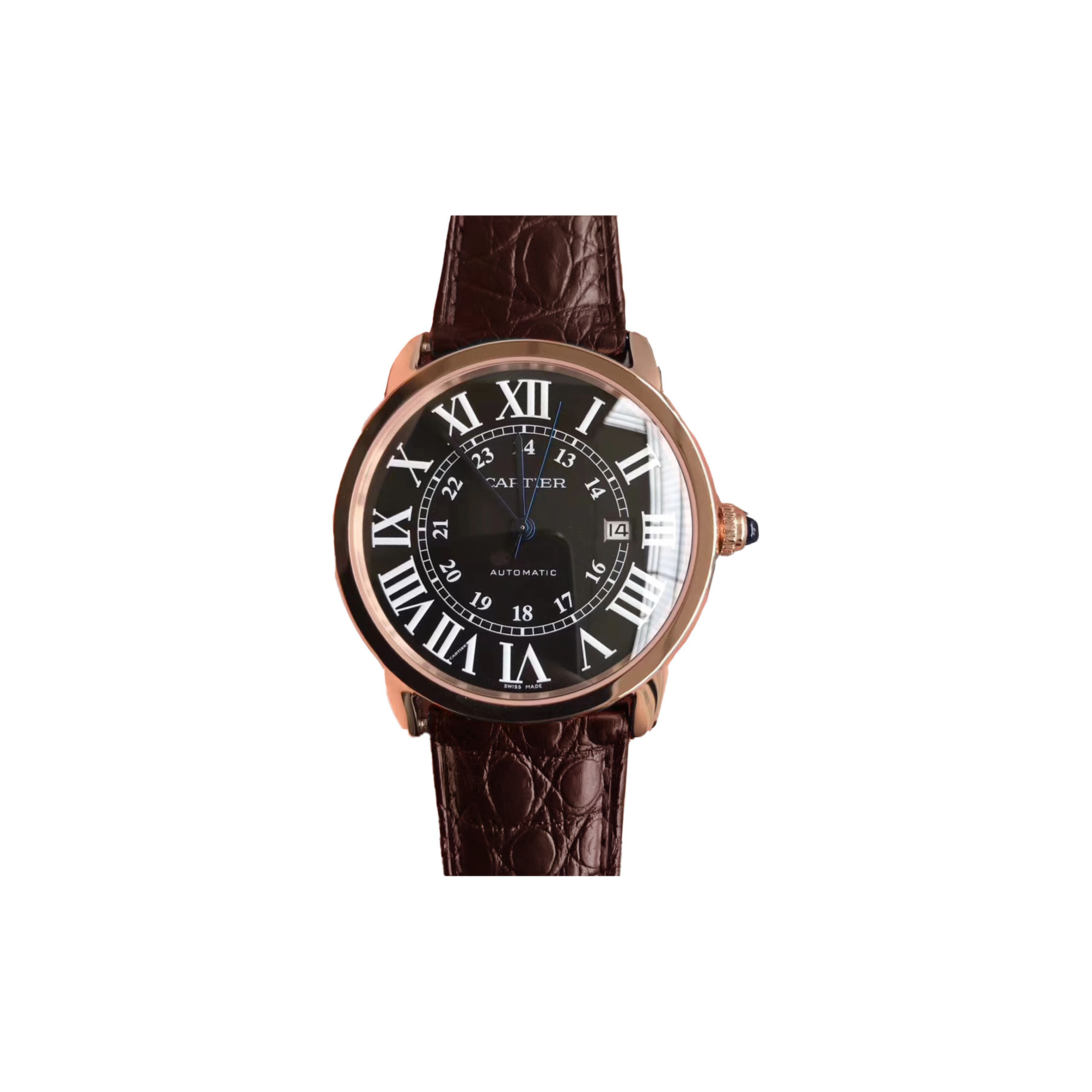 Ca*t*er london solo series gold case ultra-thin formal men''s watch w6701009