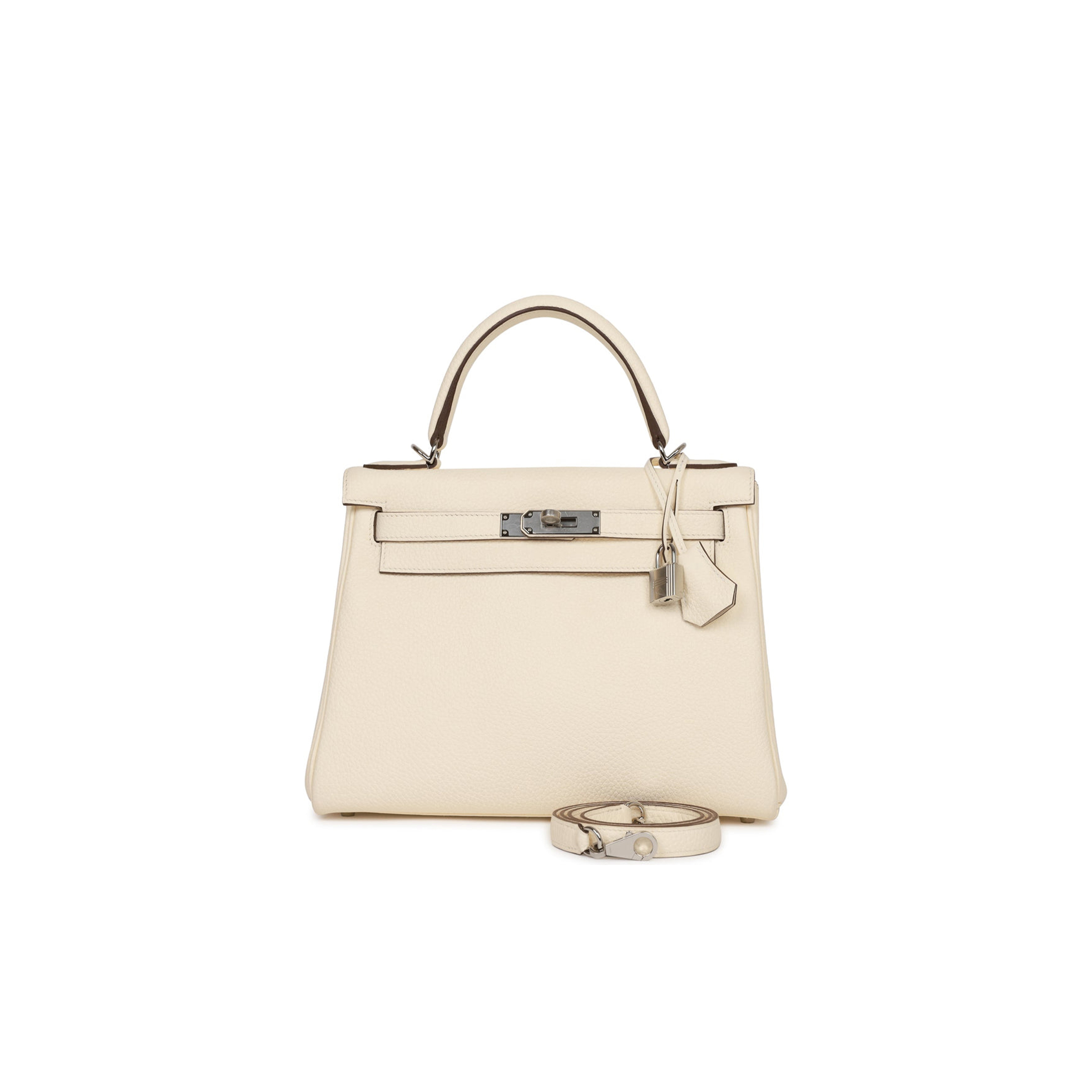 H**mes kelly retourne 28 nata clemence palladium hardware (28*22*10cm)