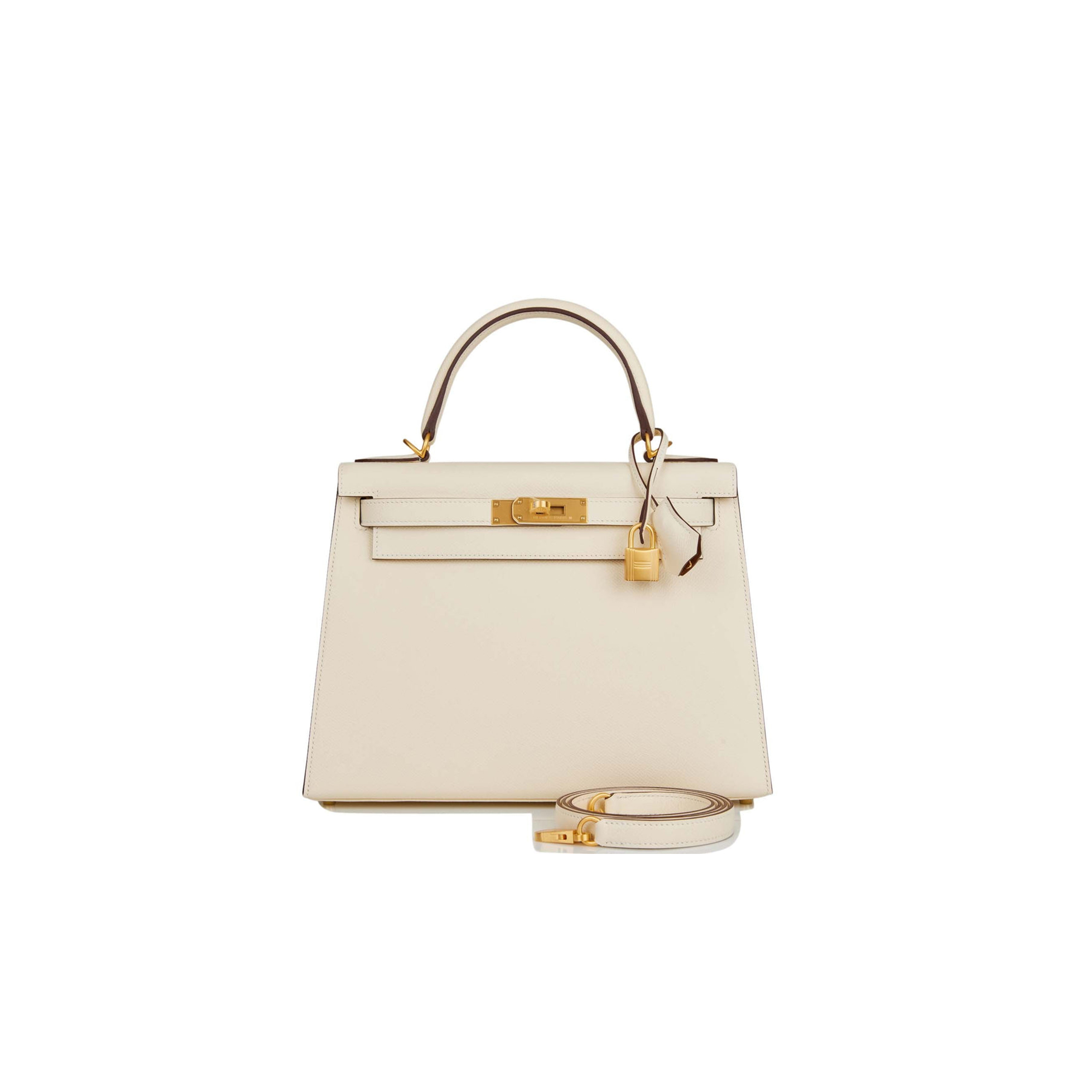 H**mes special order (hss) kelly sellier 28 nata verso epsom brushed gold hardware (28*22*10cm)